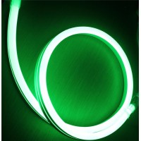 24v green led neon flex outdoor 11*18mm dome shenzhen factory